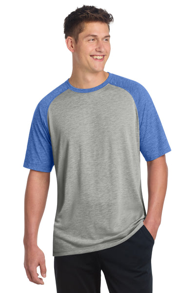 Custom Personalized Sport-Tek  ®  PosiCharge  ®  Tri-Blend Wicking Raglan Tee. ST400