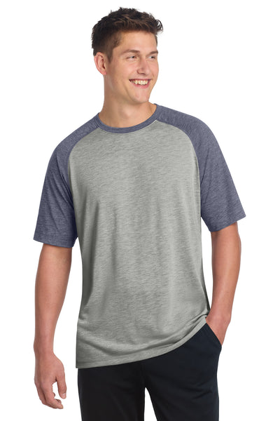 Custom Personalized Sport-Tek  ®  PosiCharge  ®  Tri-Blend Wicking Raglan Tee. ST400