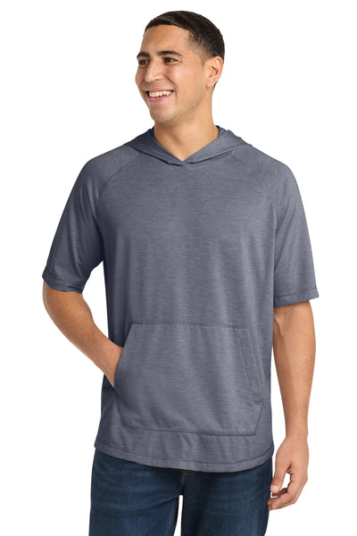Custom Personalized Sport-Tek  ®  PosiCharge  ®  Tri-Blend Wicking Short Sleeve Hoodie. ST404
