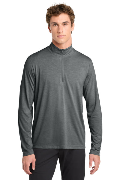 Custom Personalized Sport-Tek  ®  PosiCharge  ®  Tri-Blend Wicking 1/4-Zip Pullover. ST407