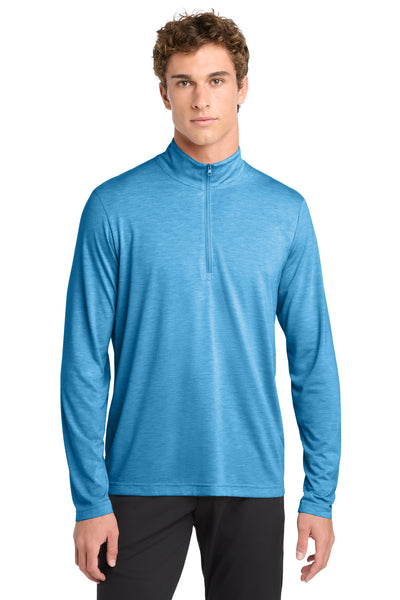 Custom Personalized Sport-Tek  ®  PosiCharge  ®  Tri-Blend Wicking 1/4-Zip Pullover. ST407