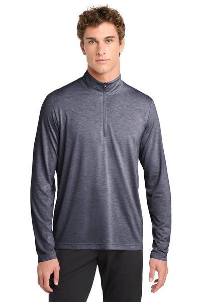 Custom Personalized Sport-Tek  ®  PosiCharge  ®  Tri-Blend Wicking 1/4-Zip Pullover. ST407