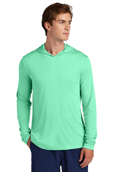 Custom Personalized Sport-Tek ®  Posi-UV ®  Pro Long Sleeve Hoodie ST420LSH