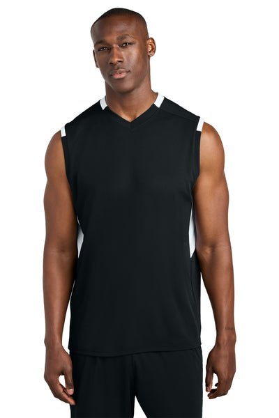 Custom Personalized Sport-Tek ®  Club Sleeveless V-Neck ST441