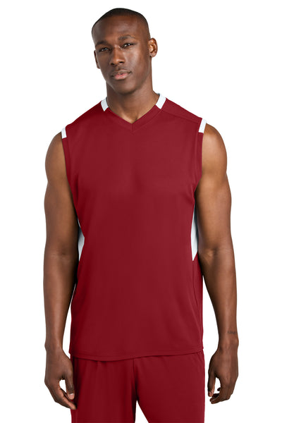 Custom Personalized Sport-Tek ®  Club Sleeveless V-Neck ST441