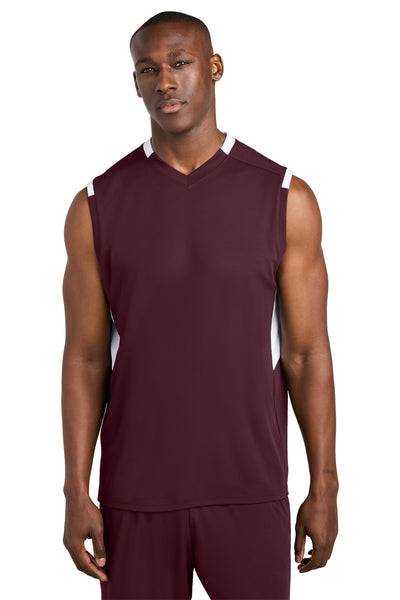 Custom Personalized Sport-Tek ®  Club Sleeveless V-Neck ST441