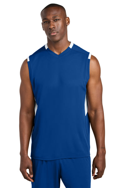 Custom Personalized Sport-Tek ®  Club Sleeveless V-Neck ST441