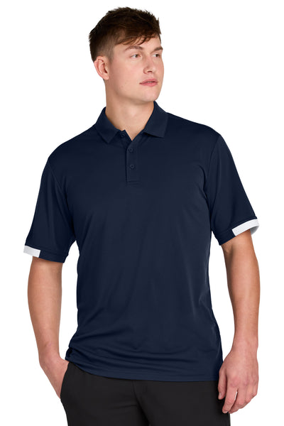 Custom Personalized Sport-Tek ®  Club Colorblock Polo ST444