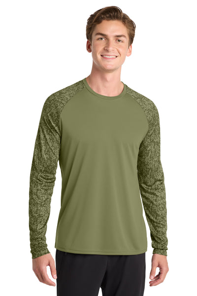 Custom Personalized Sport-Tek  ®  Long Sleeve Digi Camo Tee. ST460LS