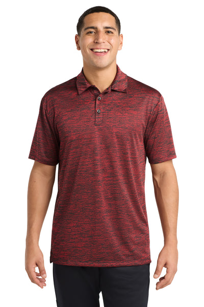 Custom Personalized Sport-Tek  ®  PosiCharge  ®  Electric Heather Polo. ST590