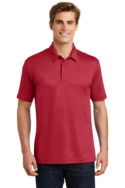 Custom Personalized Sport-Tek ®  Embossed PosiCharge ®  Tough Polo ® . ST630
