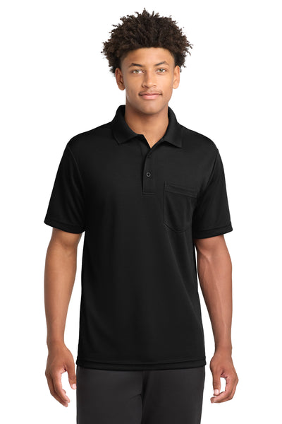 Custom Personalized Sport-Tek  ®  PosiCharge  ®  RacerMesh  ®  Pocket Polo. ST640P