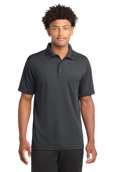 Custom Personalized Sport-Tek  ®  PosiCharge  ®  RacerMesh  ®  Pocket Polo. ST640P