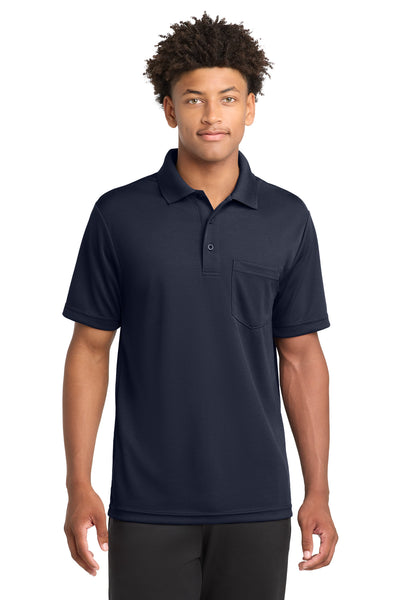Custom Personalized Sport-Tek  ®  PosiCharge  ®  RacerMesh  ®  Pocket Polo. ST640P