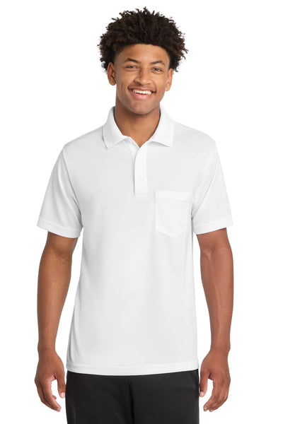 Custom Personalized Sport-Tek  ®  PosiCharge  ®  RacerMesh  ®  Pocket Polo. ST640P