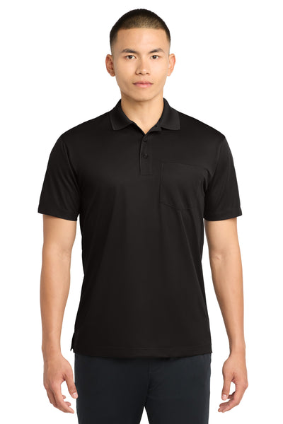 Custom Personalized Sport-Tek ®  Micropique Sport-Wick ®  Pocket Polo. ST651
