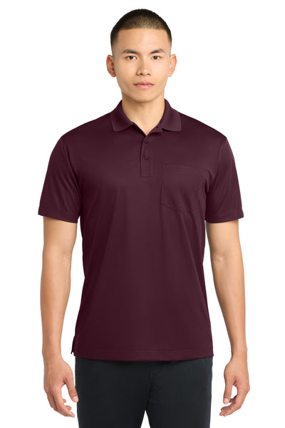 Custom Personalized Sport-Tek ®  Micropique Sport-Wick ®  Pocket Polo. ST651