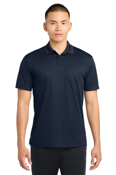 Custom Personalized Sport-Tek ®  Micropique Sport-Wick ®  Pocket Polo. ST651