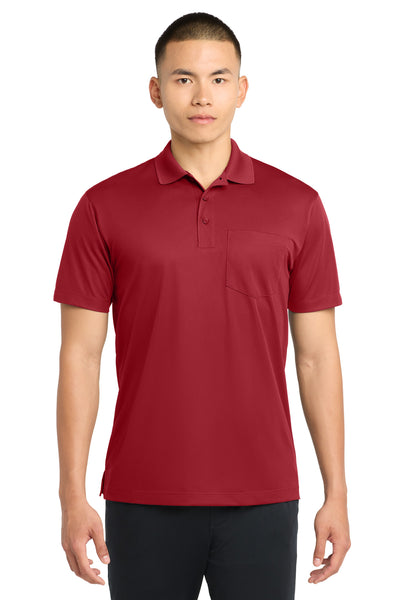 Custom Personalized Sport-Tek ®  Micropique Sport-Wick ®  Pocket Polo. ST651