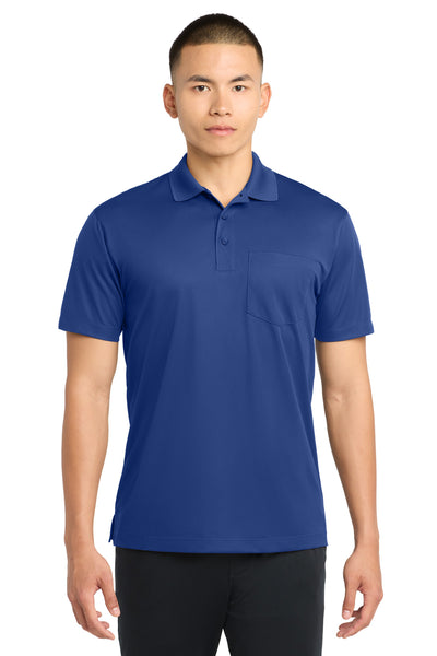 Custom Personalized Sport-Tek ®  Micropique Sport-Wick ®  Pocket Polo. ST651