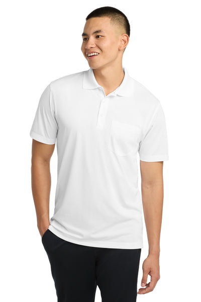 Custom Personalized Sport-Tek ®  Micropique Sport-Wick ®  Pocket Polo. ST651