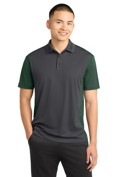 Custom Personalized Sport-Tek ®  Colorblock Micropique Sport-Wick ®  Polo. ST652