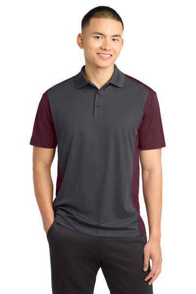 Custom Personalized Sport-Tek ®  Colorblock Micropique Sport-Wick ®  Polo. ST652