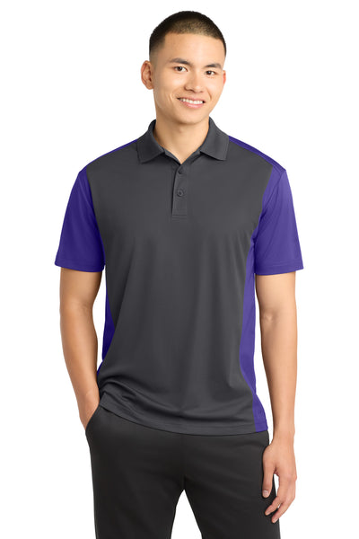 Custom Personalized Sport-Tek ®  Colorblock Micropique Sport-Wick ®  Polo. ST652