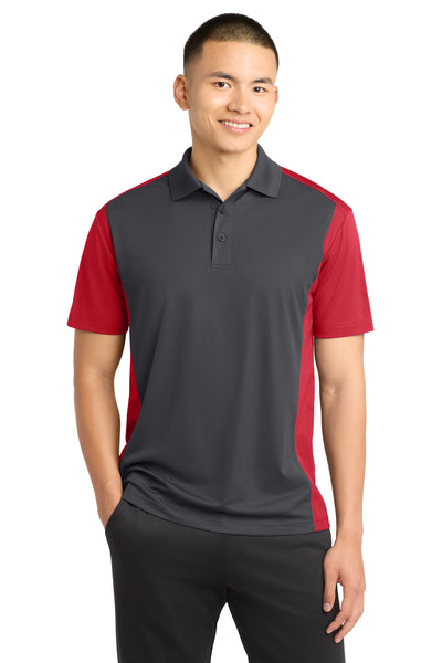 Custom Personalized Sport-Tek ®  Colorblock Micropique Sport-Wick ®  Polo. ST652