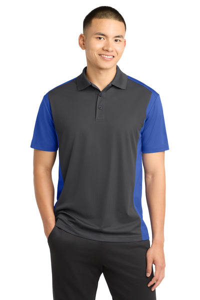 Custom Personalized Sport-Tek ®  Colorblock Micropique Sport-Wick ®  Polo. ST652