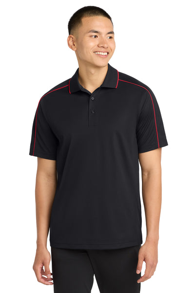 Custom Personalized Sport-Tek ®  Micropique Sport-Wick ®  Piped Polo. ST653