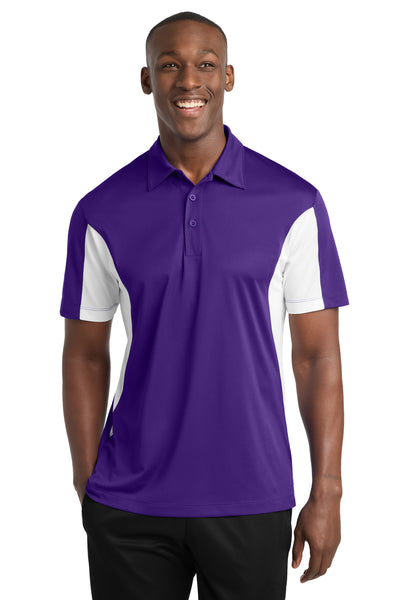 Custom Personalized Sport-Tek ®  Side Blocked Micropique Sport-Wick ®  Polo. ST655
