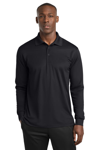 Custom Personalized Sport-Tek ®  Long Sleeve Micropique Sport-Wick ®  Polo. ST657