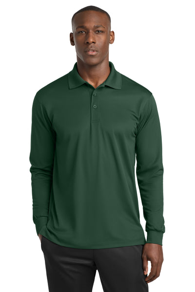 Custom Personalized Sport-Tek ®  Long Sleeve Micropique Sport-Wick ®  Polo. ST657