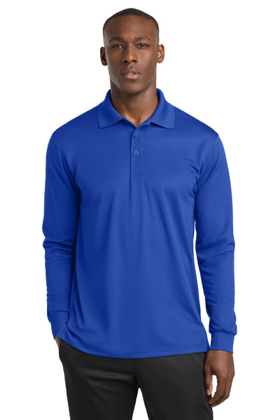 Custom Personalized Sport-Tek ®  Long Sleeve Micropique Sport-Wick ®  Polo. ST657
