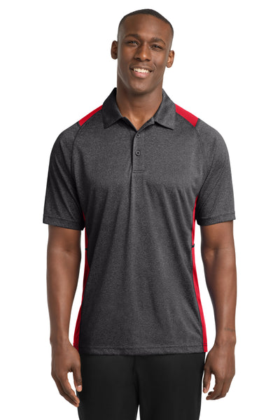 Custom Personalized Sport-Tek ®  Heather Colorblock Contender   Polo. ST665