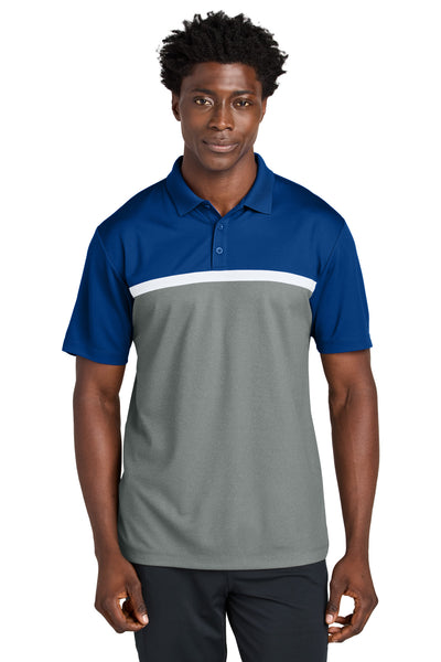 Custom Personalized Sport-Tek ®  UV Micropique Colorblock Polo ST741