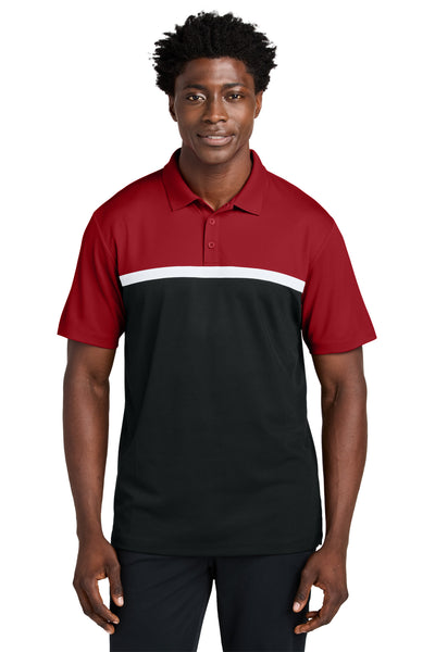 Custom Personalized Sport-Tek ®  UV Micropique Colorblock Polo ST741