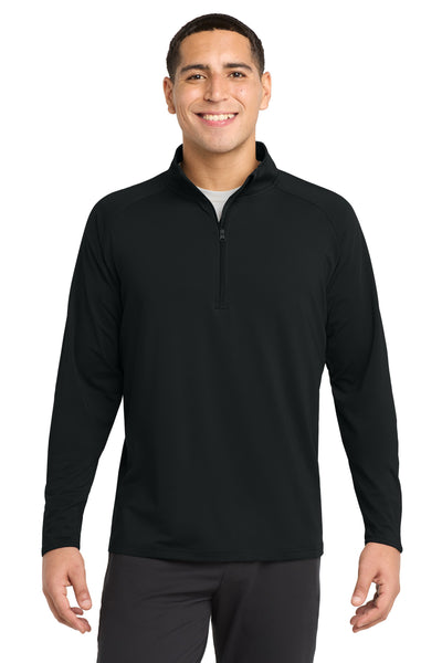 Custom Personalized Sport-Tek ®  Sport-Wick ®  Stretch 1/4-Zip Pullover. ST850