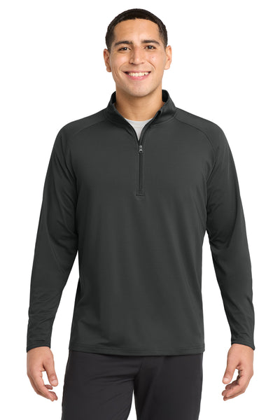Custom Personalized Sport-Tek ®  Sport-Wick ®  Stretch 1/4-Zip Pullover. ST850