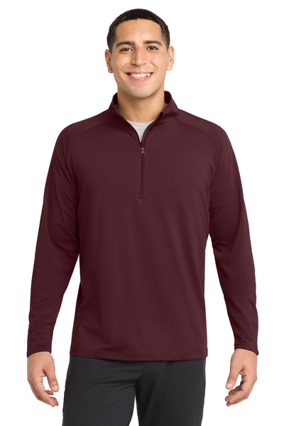 Custom Personalized Sport-Tek ®  Sport-Wick ®  Stretch 1/4-Zip Pullover. ST850