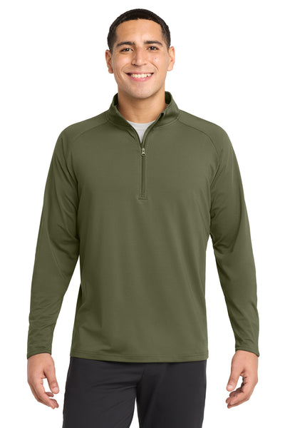 Custom Personalized Sport-Tek ®  Sport-Wick ®  Stretch 1/4-Zip Pullover. ST850