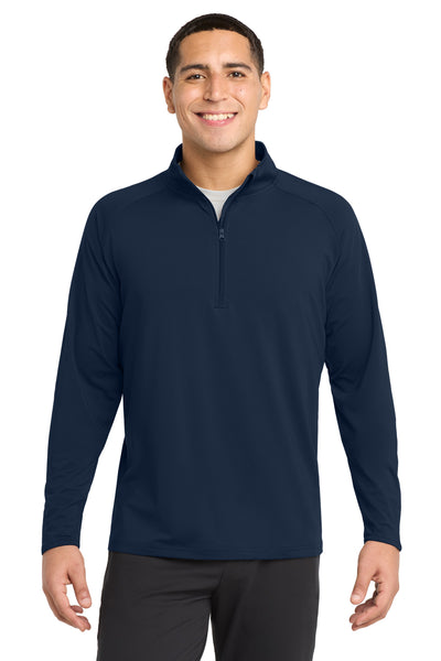 Custom Personalized Sport-Tek ®  Sport-Wick ®  Stretch 1/4-Zip Pullover. ST850