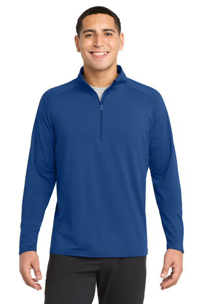 Custom Personalized Sport-Tek ®  Sport-Wick ®  Stretch 1/4-Zip Pullover. ST850