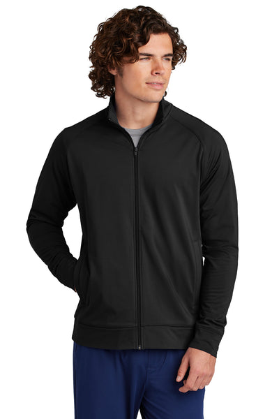 Custom Personalized Sport-Tek ®  Sport-Wick ®  Stretch Full-Zip Cadet Jacket ST857