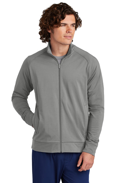 Custom Personalized Sport-Tek ®  Sport-Wick ®  Stretch Full-Zip Cadet Jacket ST857