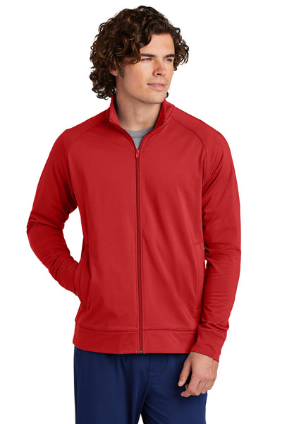 Custom Personalized Sport-Tek ®  Sport-Wick ®  Stretch Full-Zip Cadet Jacket ST857