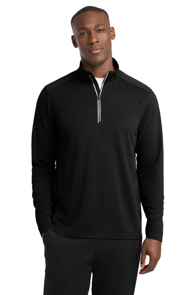 Custom Personalized Sport-Tek ®  Sport-Wick ®  Textured 1/4-Zip Pullover.  ST860