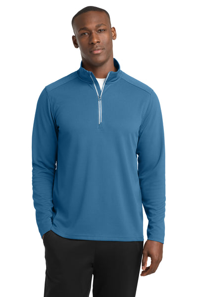 Custom Personalized Sport-Tek ®  Sport-Wick ®  Textured 1/4-Zip Pullover.  ST860