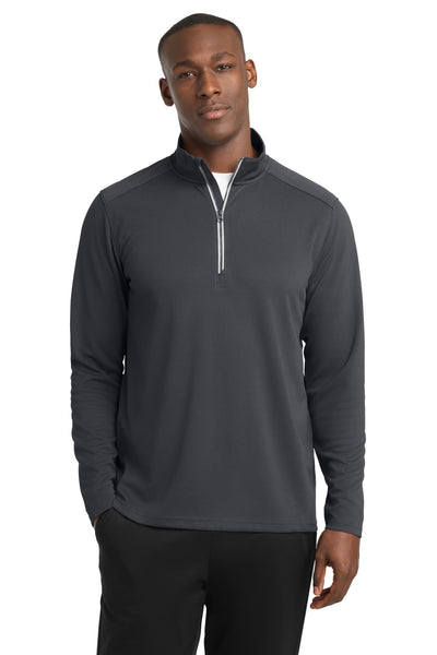 Custom Personalized Sport-Tek ®  Sport-Wick ®  Textured 1/4-Zip Pullover.  ST860